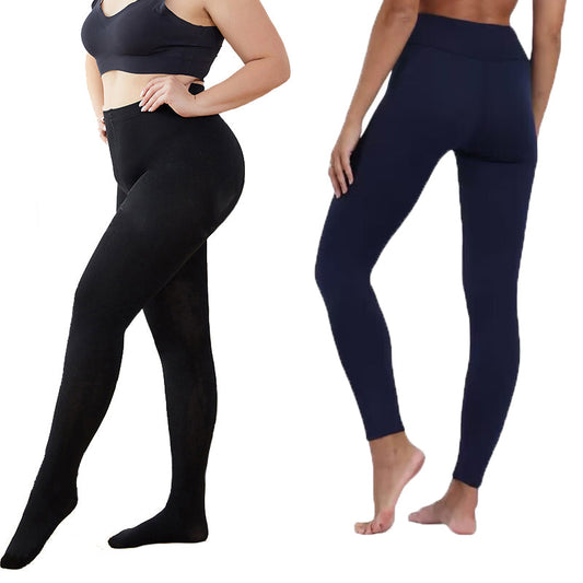 Plus-Size Tights vs. Leggings: Which is Right for You? Pomapoma